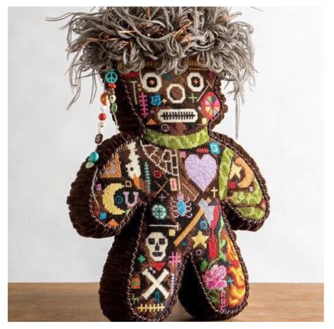 Canvas voodoo doll suit